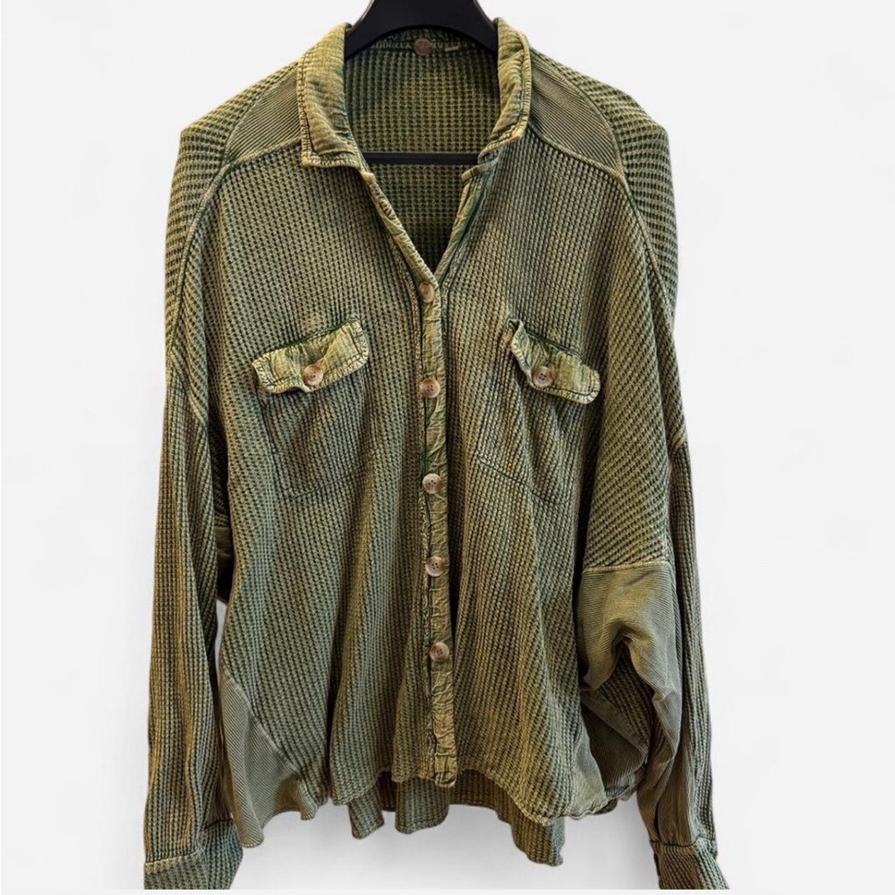 Free People One Scout Jacket- Verde